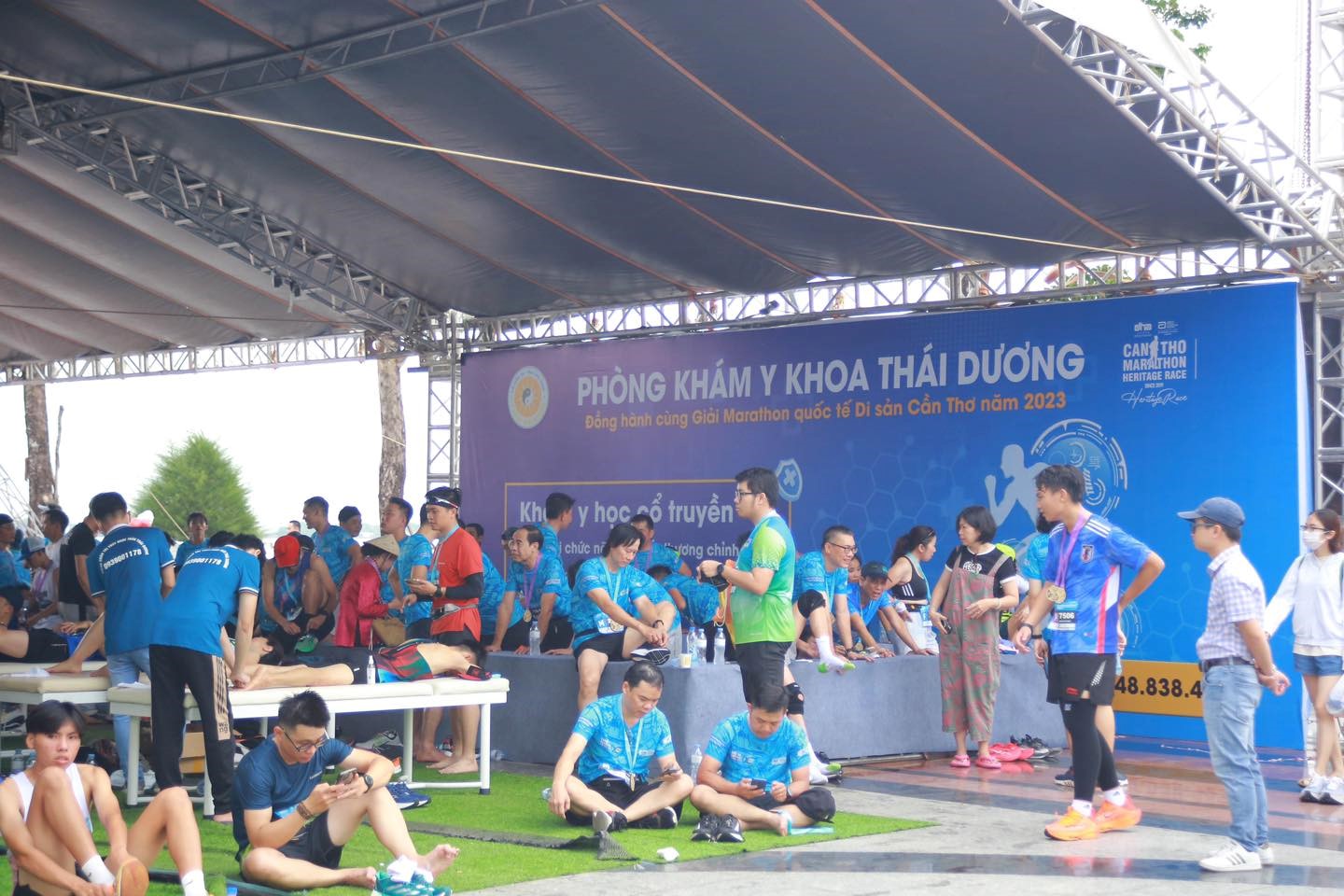 Y khoa Thái Dương luôn đồng hành cùng các vận động viên trong các giải đấu