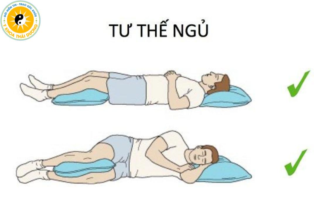 Tư thế ngủ đúng cách giúp bảo vệ cột sống và khớp gối